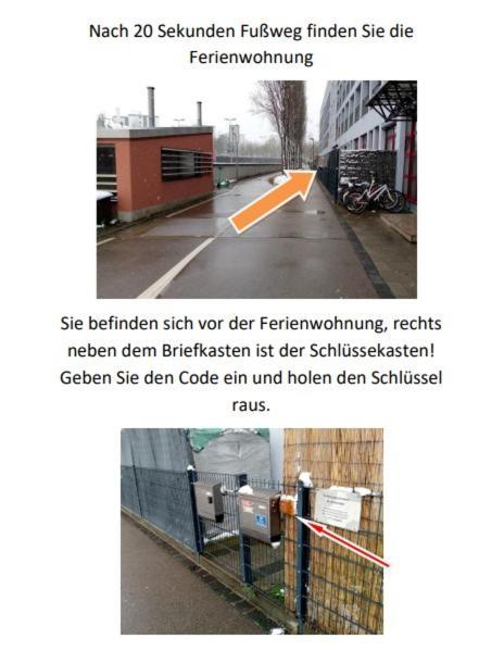 Luxurioese Wohnung Mit Eigenem Garten Augsburg Buitenkant foto